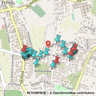 Mappa Via delle Querce, 95030 Tremestieri Etneo CT, Italia (0.26786)