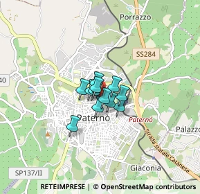 Mappa Via Vincenzo Monti, 95047 Paternò CT, Italia (0.4)