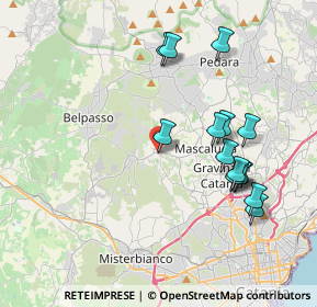 Mappa Via Umberto, 95030 San Pietro Clarenza CT, Italia (4.38143)