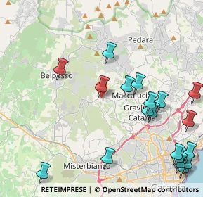 Mappa Via Umberto, 95030 San Pietro Clarenza CT, Italia (6.10474)