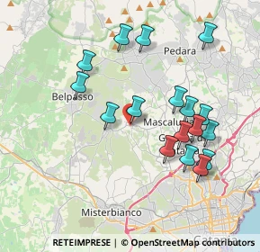 Mappa Via Umberto, 95030 San Pietro Clarenza CT, Italia (4.23529)