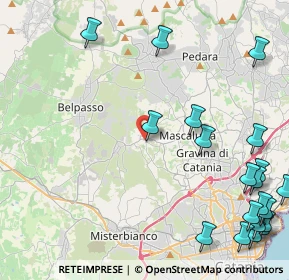 Mappa Via Umberto, 95030 San Pietro Clarenza CT, Italia (7.1005)