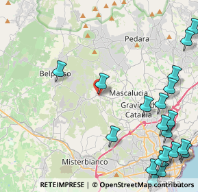 Mappa Via Umberto, 95030 San Pietro Clarenza CT, Italia (7.0475)