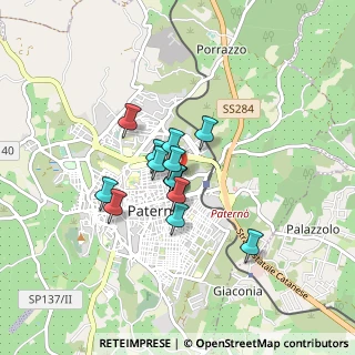 Mappa Via Sanremo, 95047 Paternò CT, Italia (0.60143)
