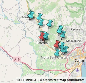 Mappa Via Sanremo, 95047 Paternò CT, Italia (6.43895)