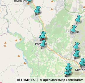 Mappa Via Sanremo, 95047 Paternò CT, Italia (6.974)