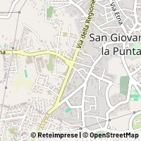 Karta San Giovanni la Punta