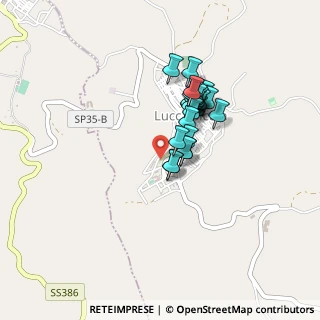 Mappa Via Re Federico II, 92010 Lucca Sicula AG, Italia (0.36667)