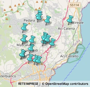 Mappa 95037 San Giovanni la punta CT, Italia (3.55158)