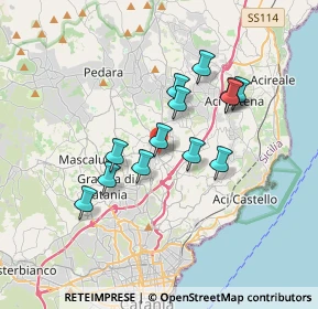 Mappa 95037 San Giovanni la punta CT, Italia (3.25538)