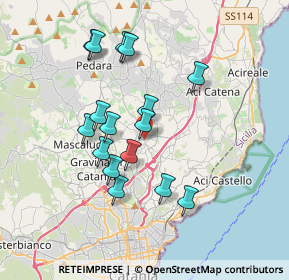 Mappa 95037 San Giovanni la punta CT, Italia (3.655)