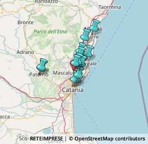 Mappa 95037 San Giovanni la punta CT, Italia (8.29769)