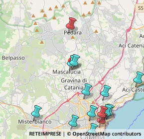 Mappa Via R. Wagner, 95030 Mascalucia CT, Italia (5.92714)