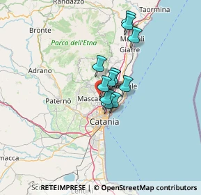 Mappa Via Vito Scalia, 95030 Tremestieri Etneo CT, Italia (9.16667)