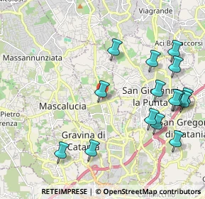 Mappa Via Vito Scalia, 95030 Tremestieri Etneo CT, Italia (2.70867)