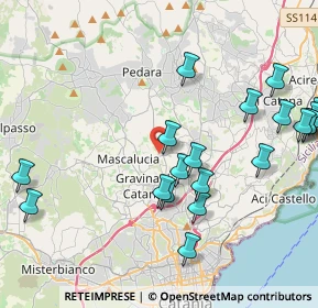 Mappa Via Vito Scalia, 95030 Tremestieri Etneo CT, Italia (5.4775)