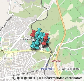 Mappa Via Giuseppe Alfano, 95047 Paternò CT, Italia (0.21154)