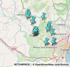Mappa Viale dei Platani, 95047 Paternò CT, Italia (5.755)