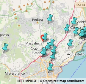 Mappa Pizza Dante Alighieri, 95030 Tremestieri etneo CT, Italia (5.3825)