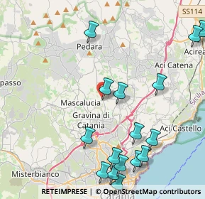 Mappa Pizza Dante Alighieri, 95030 Tremestieri etneo CT, Italia (5.83625)