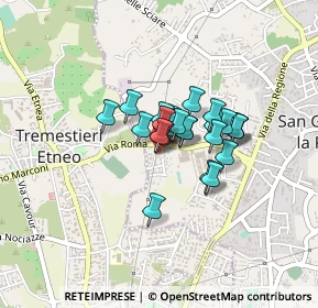 Mappa Via Frascati, 95037 Catania CT, Italia (0.26154)