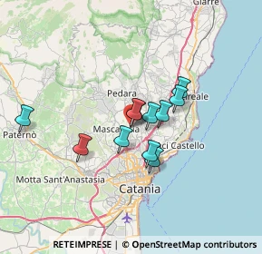 Mappa Via delle Scuole, 95030 Tremestieri Etneo CT, Italia (5.36091)