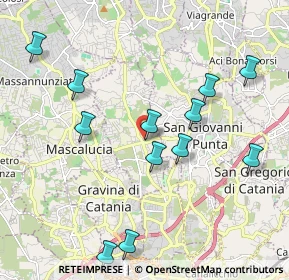 Mappa Via Marletta, 95030 Tremestieri Etneo CT, Italia (2.42)
