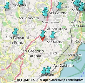 Mappa Via Dante Alighieri, 95028 Valverde CT, Italia (3.43)