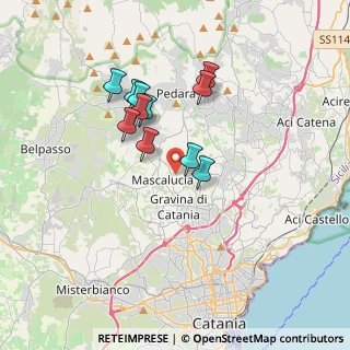 Mappa Via Riccardo Wagner, 95030 Mascalucia CT, Italia (3.3)