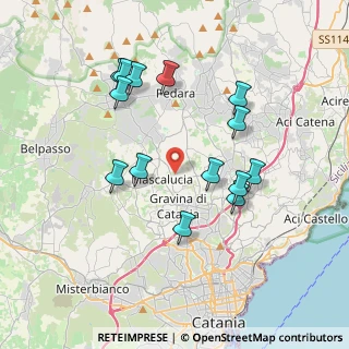 Mappa Via Riccardo Wagner, 95030 Mascalucia CT, Italia (4.11214)