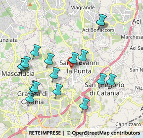 Mappa 95030 San Giovanni la punta CT, Italia (2.36824)