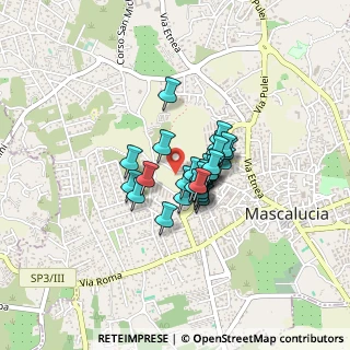 Mappa Via Santissimo Crocifisso, 95030 Mascalucia CT, Italia (0.27143)