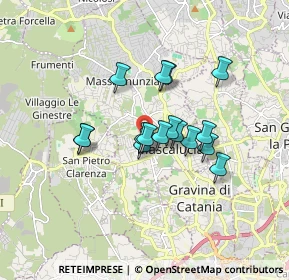 Mappa Via Santissimo Crocifisso, 95030 Mascalucia CT, Italia (1.40938)