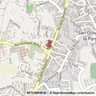 Mappa Piazza San Giovanni Bosco, 13-15, 95037 San Giovanni la Punta, Catania (Sicilia)