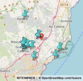 Mappa Via Puglia, 95037 San Giovanni La Punta CT, Italia (3.79917)