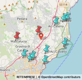 Mappa Via Puglia, 95037 San Giovanni La Punta CT, Italia (4.77)