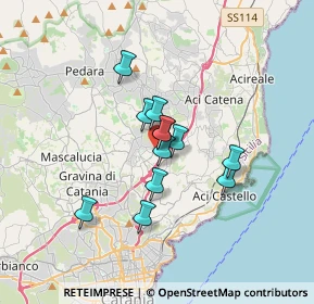 Mappa Via Puglia, 95037 San Giovanni La Punta CT, Italia (2.60333)