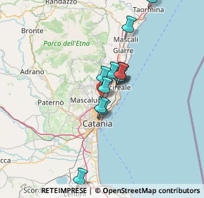 Mappa Via Puglia, 95037 San Giovanni La Punta CT, Italia (11.66917)