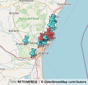 Mappa Via Puglia, 95037 San Giovanni La Punta CT, Italia (8.35688)