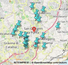 Mappa Via Umberto, 95037 San Giovanni La Punta CT, Italia (2.121)