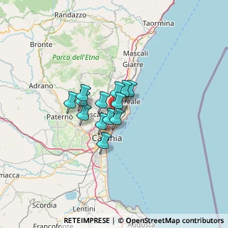 Mappa Via Enrico Fermi, 95027 San Gregorio di Catania CT, Italia (8.20692)
