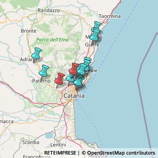 Mappa Via Enrico Fermi, 95027 San Gregorio di Catania CT, Italia (9.72067)