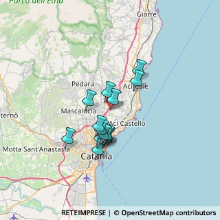 Mappa Via Enrico Fermi, 95027 San Gregorio di Catania CT, Italia (5.89929)