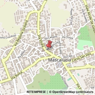 Mappa Via Etnea, 202, 95030 Mascalucia, Catania (Sicilia)