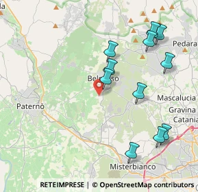 Mappa Via Alberto Ascari, 95032 Belpasso CT, Italia (4.89818)