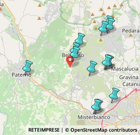Mappa Via Alberto Ascari, 95032 Belpasso CT, Italia (4.61929)