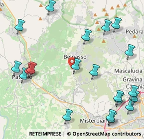 Mappa Via Alberto Ascari, 95032 Belpasso CT, Italia (6.398)