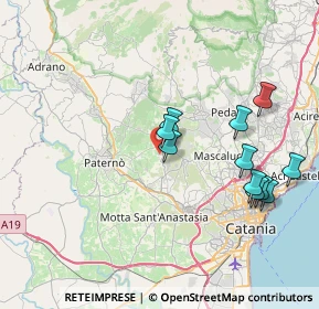 Mappa Via Alberto Ascari, 95032 Belpasso CT, Italia (8.62182)