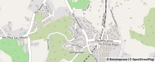 Mappa Aci Catena