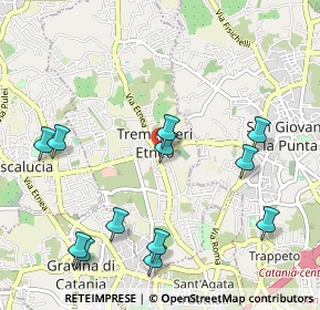 Mappa Via Pietro Mascagni, 95030 Tremestieri Etneo CT, Italia (1.33333)